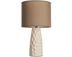 Pauleen LED-tafellamp Fancy Sculpt E14 max. 20W Taupe, Crème