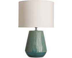 Pauleen LED Tafellamp Love it Classy - E14 - Max. 20W - Woonkamer, Slaapkamer & Eetkamer - Wit/Blauw/Groen