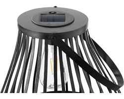 Pauleen Sunshine Spark - Tafellamp - mobile - zonne - Outdoor - zwart - Bambus