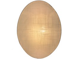 Pauleen Wandlamp Boho Dream 255x330mm E27 max. 20W Beige, Zwart Metaal, Linnen