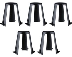 Paulmann 92401 accessoire-afstandhouders voor inbouwspots, set van 10, 62-90 mm, zwart kunststof