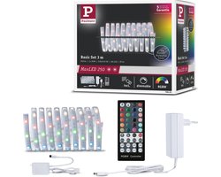 Paulmann LED strip MaxLED 250 basisset 3m RGBW afdekking 20W