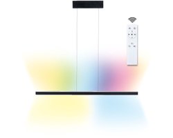 Paulmann Lesko LED Hanglamp - RGBW + Tunable White - Dimbaar - Zwart mat