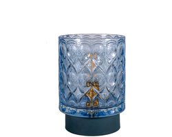 Paulmann Pauleen LED-tafellamp Chic Glamour E14 2700K 15lm 0,4W Ice blue
