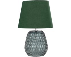 Paulmann Pauleen LED-tafellamp Crystal Velours E14 max. 40W Groen