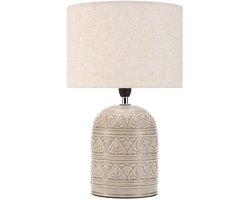 Paulmann Pauleen LED Tafellamp Tender Pearl - E14 - Max. 20W - Woonkamer, Slaapkamer & Eetkamer - Beige