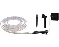 Paulmann Solar LED strip 3m warmwit incl. schemersensor accu 0,3W 1,2V zwart