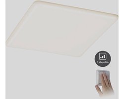 Paulmann Veluna - paneel - VariFit - IP44 - Plafonnière- 3000K - 3 step dim - 215x215mm
