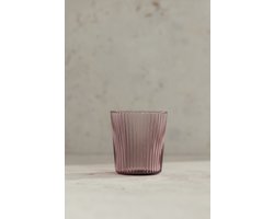 Paveau Waterglas Drinkglas Broome Paars - set van 6 stuks
