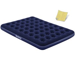 Pavillo Queen Luchtbed - 2-Persoons - Blauw - 203 x 152 x 22 cm