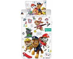 Paw Patrol Dekbedovertrek 100 x 135 cm Junior - 100 % katoen - BABY - Peuterdekbedovertrek