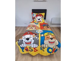 Paw Patrol Dekbedovertrek 140x200 cm - Pass it on Chase Marshall en Skye - nickelodeon