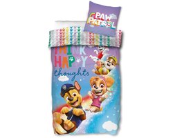 Paw Patrol Dekbedovertrek 140x200cm Katoen 2in1