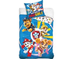 PAW Patrol Dekbedovertrek, Anything is Pawsible - Eenpersoons - 140 x 200 cm - Polykatoen