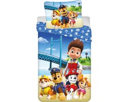 PAW Patrol Dekbedovertrek Brug - Eenpersoons - 140 x 200 cm - Katoen