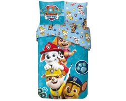 Paw Patrol - Dekbedovertrek - Eenpersoons - 140 x 200 cm. - Dekbed - 1-persoons