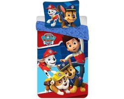 Paw Patrol - Dekbedovertrek - Eenpersoons - PAW dekbed - 140 x 200 centimeter