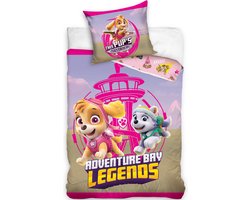 PAW Patrol Dekbedovertrek Legends - Eenpersoons - 140 x 200 cm - Katoen