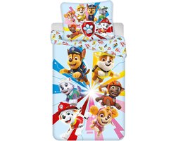 PAW Patrol Dekbedovertrek Squad - Eenpersoons - 140 x 200 cm - Polyester