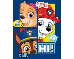 Paw Patrol fleece plaid playful - 100 x 140 cm