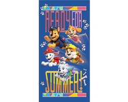 Paw Patrol handdoek Summer ready 70 x 140 cm - polyester