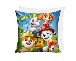 Paw Patrol Kussen met Hoes 40x40 cm - Officiële licentie