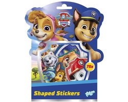 PAW Patrol Luxe vormstickers - 75 stuks - Speelgoed Kinderen - Knutselen - Voor meisjes en jongens - Ook voor kleuters - Vanaf 3 jaar - Totum