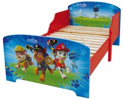 PAW Patrol - Peuter Bed - 70 x 140 cm - Multi - Inclusief lattenbodem