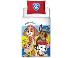 Paw Patrol peuterbed dekbed - 120 x 150 cm. - PAW junior / peuter dekbedovertrek