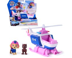 PAW Patrol - Search & Rescue - Skye' Helikopter met 2 figuren & terugtrekfunctie - Speelgoedvoertuigen