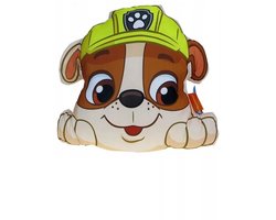 Paw Patrol sierkussen Rubble Velour 40 x 37 cm