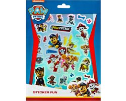PAW PATROL STICKER SET - 8 VELLEN MET PAW PATROL STICKERS