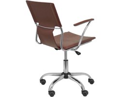 P&C 4GSP364 - Bruin - Ergonomische Bureaustoel - Office chair - Kunstleer - Design - Voor volwassenen - NEN 1335 gecertificeerd