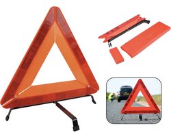 PD® - Gevarendriehoek E-keur - Inclusief opbergkoffer - opvouwbaar - Reflecterende driehoek