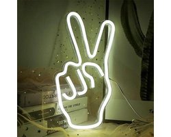 ‘Peace’ Neon Led Wandlamp - Neon verlichting - Sfeer verlichting