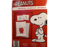 PEANUTS dekbedovertrek 1 pers + 1 kussensloop 100 % katoen