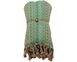 Pearla Hamamdoek - Strandlaken - Handdoek - 100% Katoen - 100cm x 180cm
