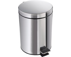 Pedaalemmer RVS 12 Liter incl binnenemmer