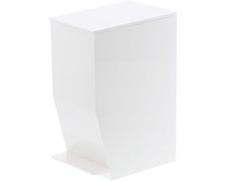 Pedaalemmer voor sanitaire doeleinden - Wit - Minimalistisch ontwerp en handige handgreep