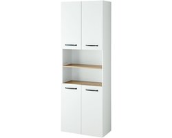 Pelipal hoge kast Quickset 500 wit 176x61,6x32,2 cm