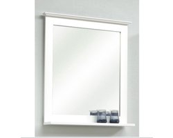 Pelipal - Houten spiegel Jasper - Met Plank - 68x60cm - Wit