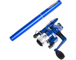 Pen Hengel - Mini Visstok - Outdoor Vissen - Telescopisch Ontwerp - 20-100 cm - Blauw