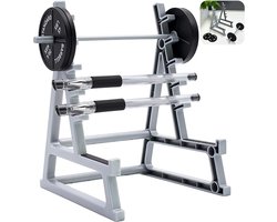 Pen Houder Squat Rack - Bureau Organizer - Kantoor Organiseren - Uniek Fitness Thema - Rood
