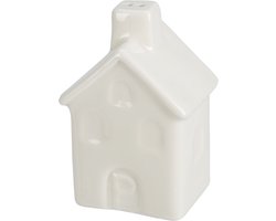 Peper en zout stel huisjes wit