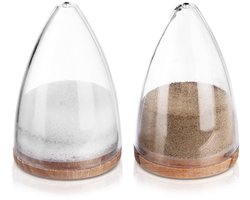 Peper en Zout Vaatje 2 stuks - Stooier - Stel - Zoutvaatje - Pepervaatje - Peperstel en Zoutstel Set - Kruidenpotjes