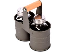 Peper en Zoutmolen set - Peper en zout stel - zoutstellen - Peper en zout set - inclusief houder -