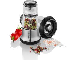 Peper Molen met Zout Strooier X-PLOSION - Zilver - Gefu