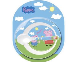 Peppa Pig schaaltje en lepeltje