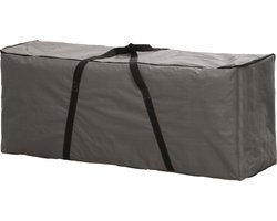 Perel Beschermhoes voor zitkussens, grijs, rechthoekig, 125 cm x 40 cm x 50 cm