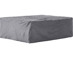 Perel Buitenhoes voor tuinset, grijs, rechthoekig, 240 cm x 180 cm x 75 cm